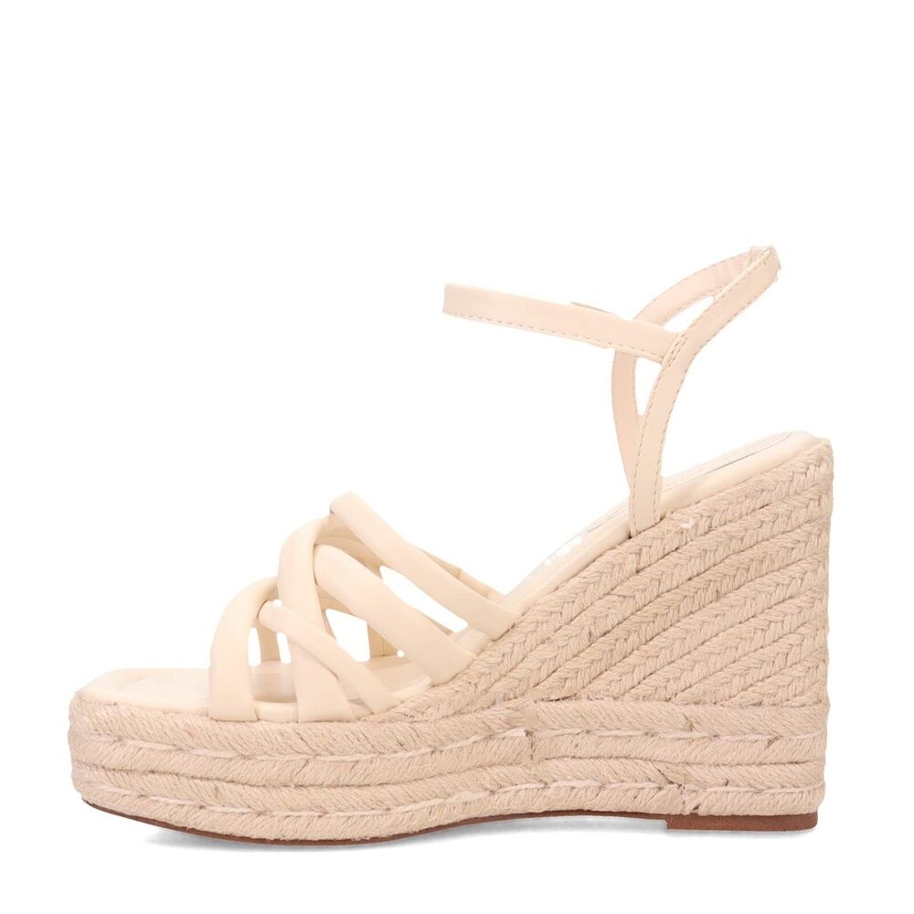 Circus NY Women's by Sam Edelman Irene Sandal Beige, US 7 Woven Raffia